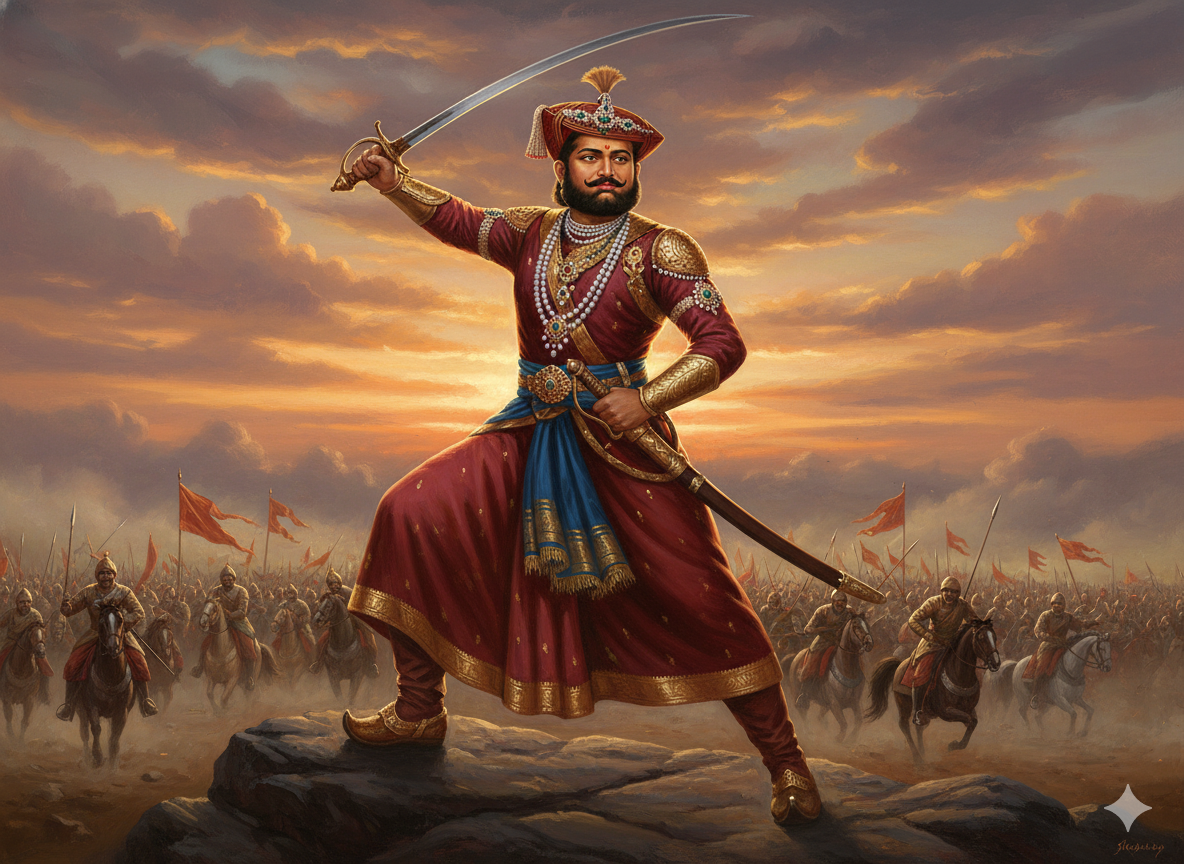 Raje Yashwantrao Holkar AI image